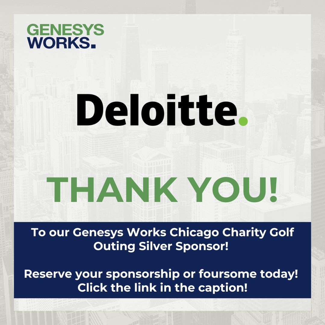Genesys Works - CHI tweet media