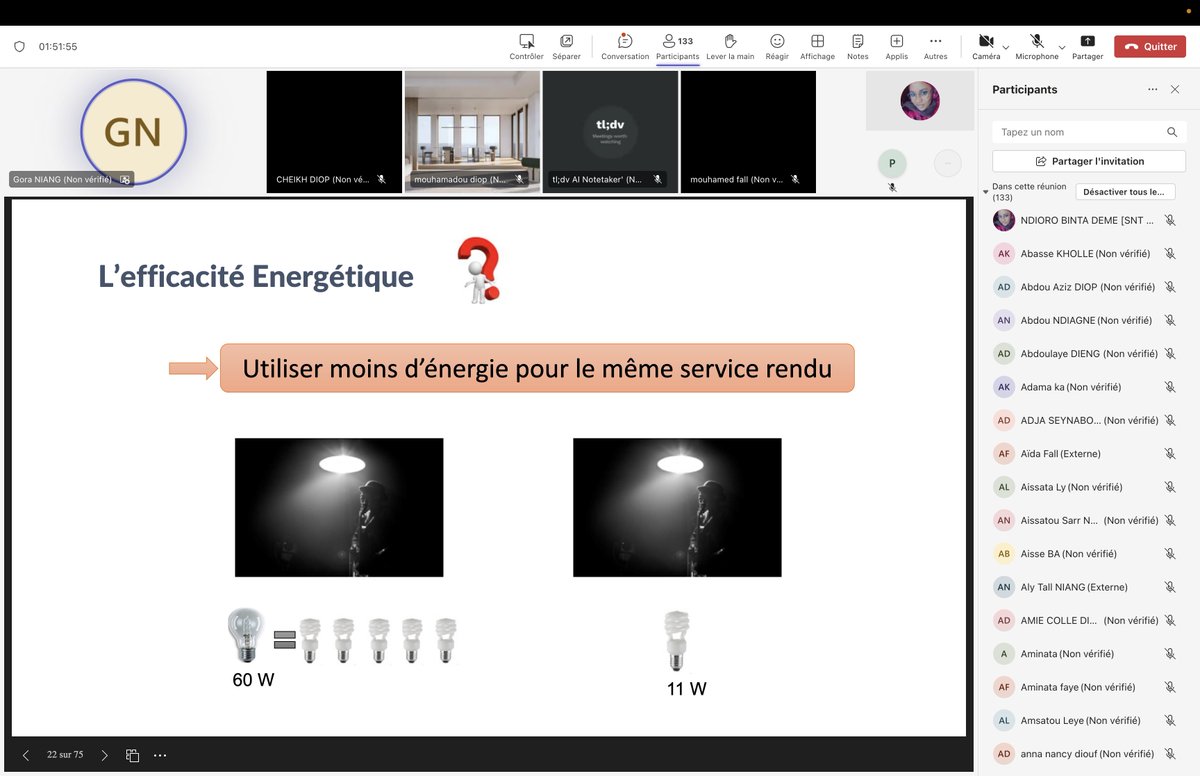 ODCSenegal's tweet image. Nos apprenants ont eu le privilège de participer à un webinaire enrichissant sur &quot;L&apos;empreinte environnementale du numérique&quot; animé par le Dr. Gora NIANG. 🌍
Ensemble, nous explorons des solutions pour un avenir numérique plus vert! 🌱
#MoisVert  #EcoDev  #AmalNjariñAskanwi