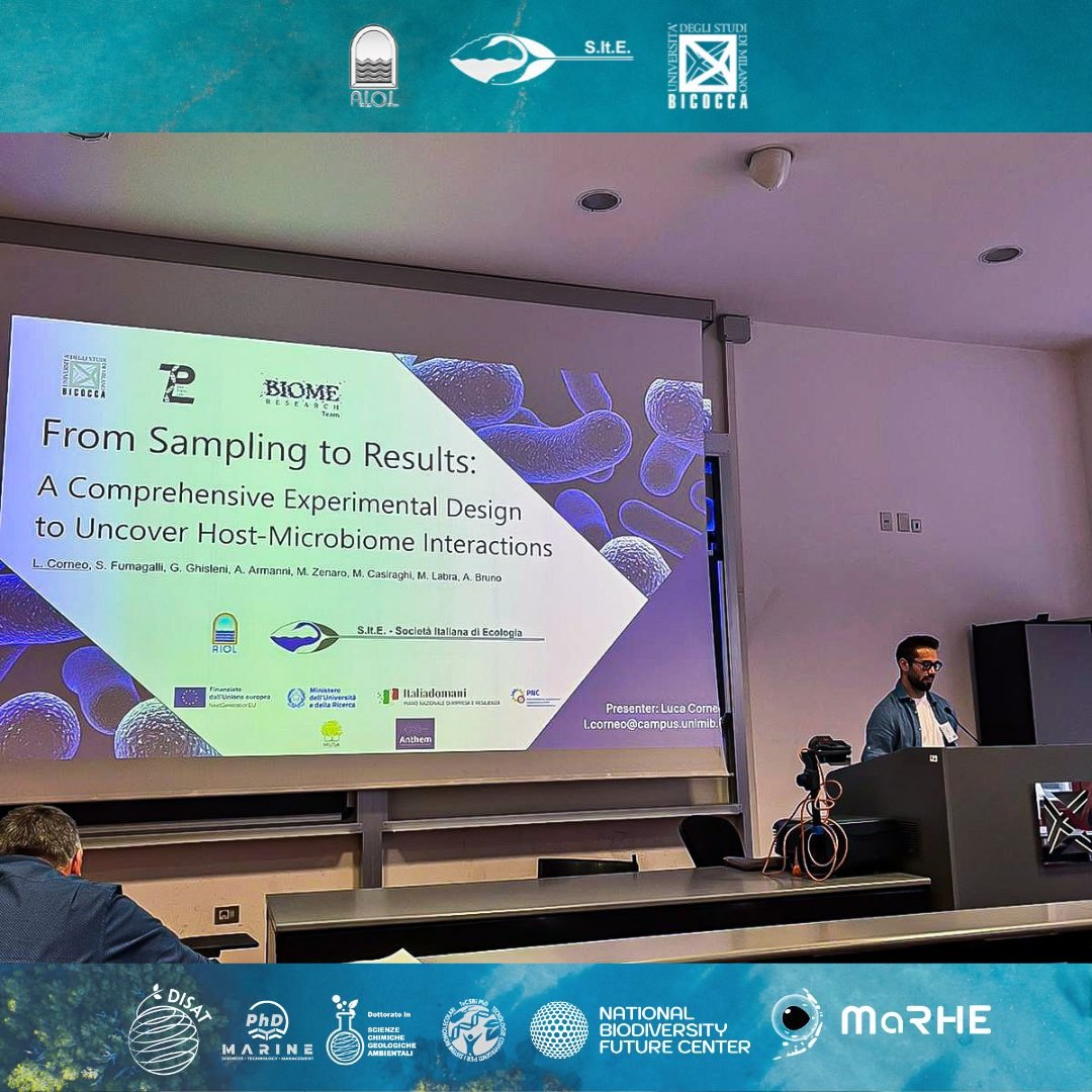 On 11th-12th June 24, our research group had an inspiring experience at the “Young Researchers in Ecology and Aquatic Science Meeting” where our PhD student, Alice Armanni, and Master student, Luca Corneo, presented their cutting-edge projects
#research #biology #ecology #micro