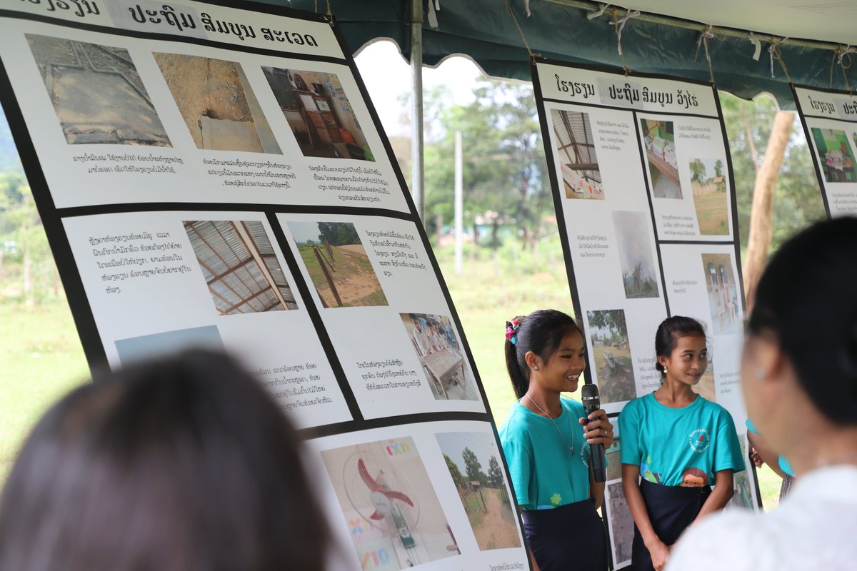 sci_laos's tweet photo. 📸SCI Laos, in partnership with MoES and MoNRE, held a photovoice exhibition in Seponh District. Children from six schools shared their climate change experiences, driving meaningful changes in their schools! 📚
Read more: https://t.co/hzTjeGPyzf
#ChildrenChangingOurClimateFuture https://t.co/9wN5qhhzYQ