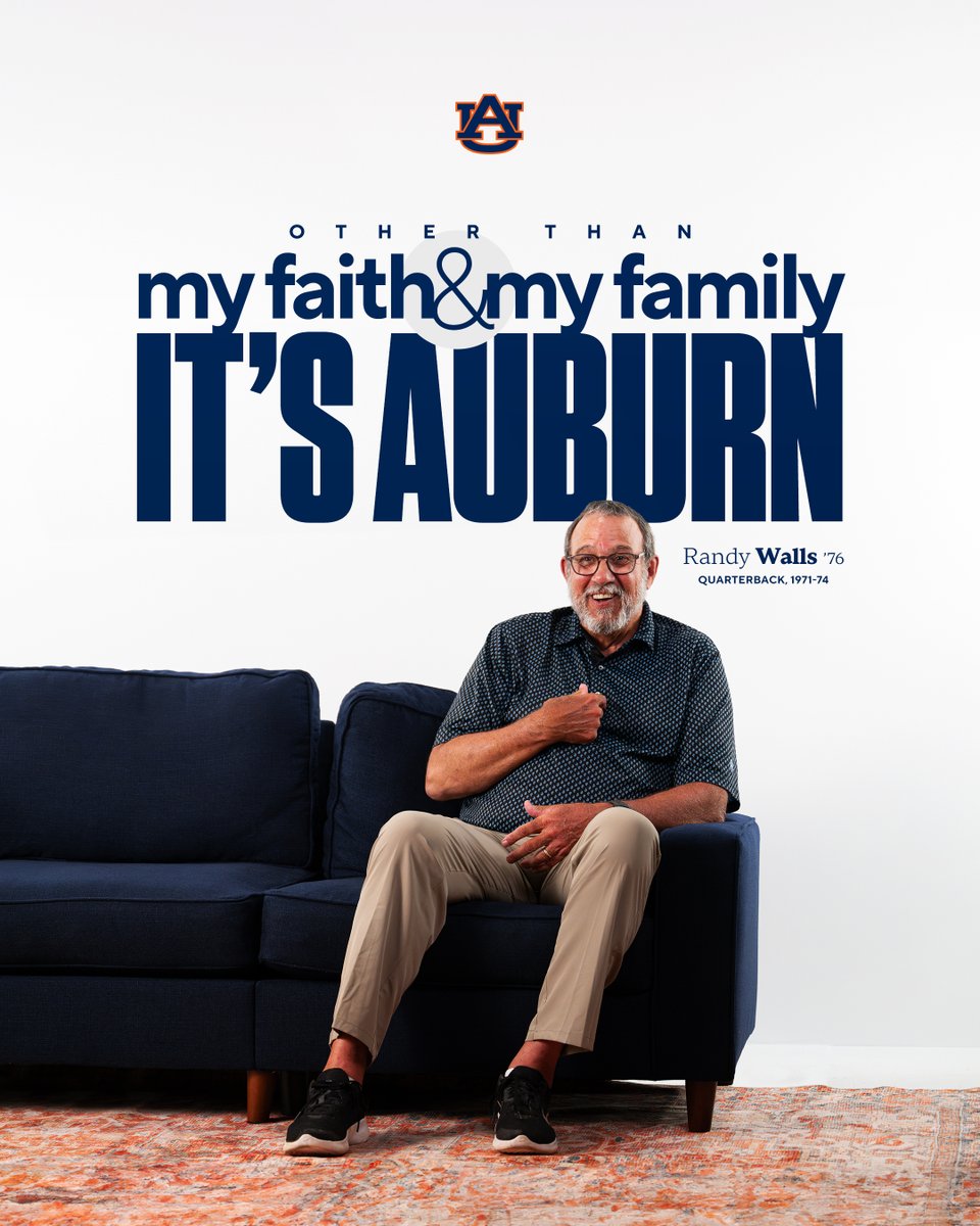 AuburnTigers's tweet photo. 𝙄𝙩'𝙨 𝘼𝙪𝙗𝙪𝙧𝙣

Join the Family ➡️ https://t.co/phwARoTlJK https://t.co/aXzqDXgU4a