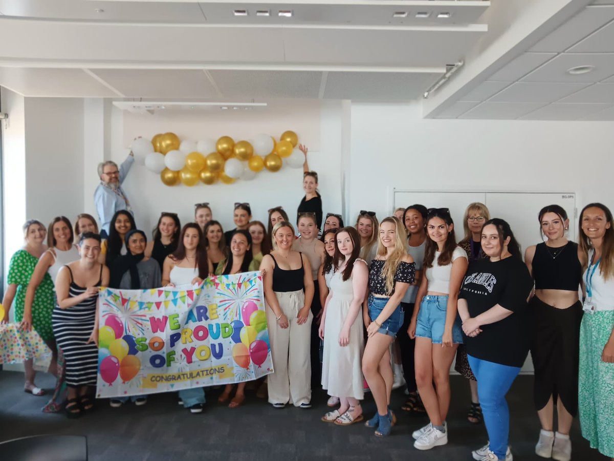 Final recall day for our CYP graduates! We are #BUproud of you all (soon to be nurses). ⁦<a href="/EmmaC2708/">Emma Collins 💙</a>⁩ ⁦<a href="/jostaples79/">Jo Staples RCN</a>⁩ ⁦<a href="/alexhull_2/">Alexandra Hull</a>⁩