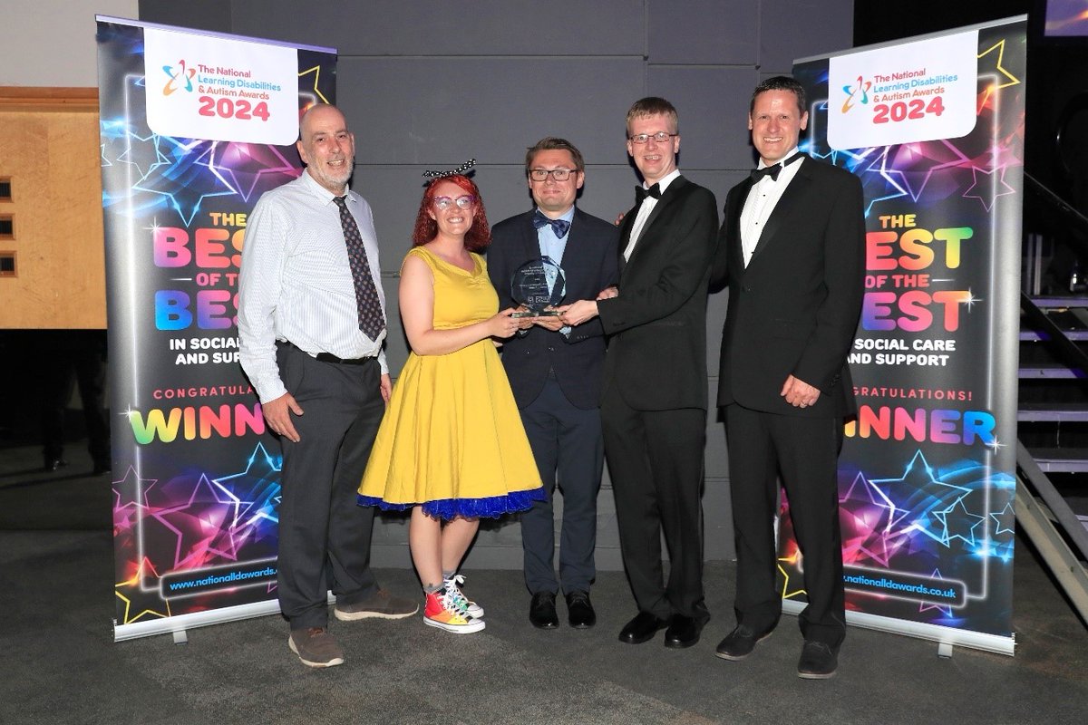 Congratulations to Emma, Daniel and Adam at <a href="/BNSSG_ICB/">NHS Bristol, N Somerset & S Gloucestershire ICB</a> for winning The Oliver McGowan Trainer Award at The National Learning Disability and Autism Award. 

#OliversCampaign
@LDAwards2024
<a href="/PaulaMc007/">Paula McGowan OBE</a>
