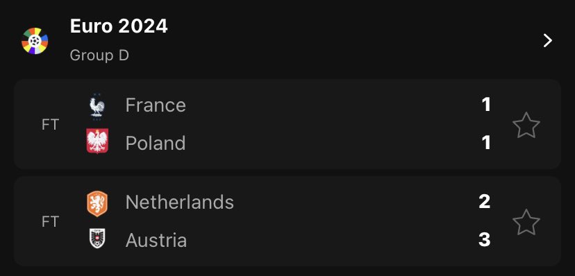 Gruppensieger in der Todesgruppe 🇦🇹
Es ist einfach surreal! 🥹
So stolz! ♥️
#euro2024