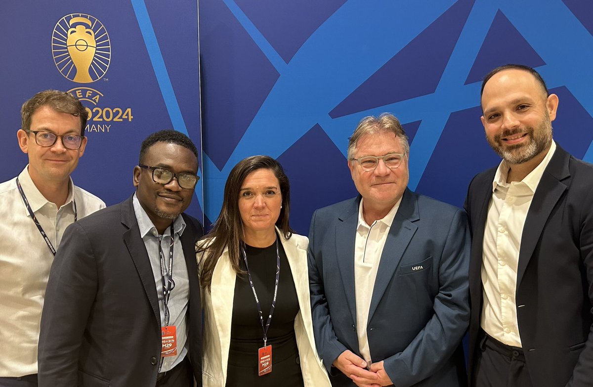 #UEFA #CONCACAF cooperation meeting took place in Düsseldorf today around #euro2024 : fruitful exchange on a three-year #cooperation plan in the field of #coacheducation #UEFAcoaching #UEFAassist #uefacoachingconvention #concacafcoaching