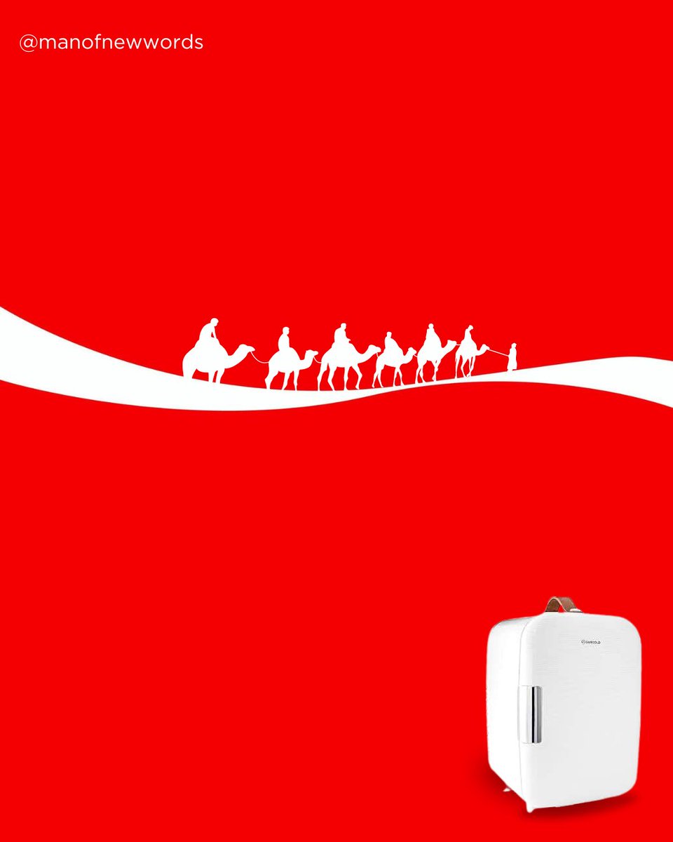 manofnewwords's tweet photo. One Minute Brief of the Day: Create posters to advertise #PortableFridges @OneMinuteBriefs https://t.co/R93obLv6w2