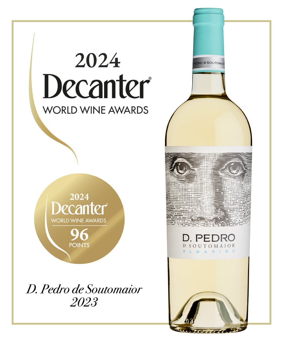 Nuestro albariño #DPedro ha sido galardonado con una Medalla de Oro en los <a href="/DecanterAwards/">Decanter World Wine Awards</a>, uno de los concursos internacionales de vino de mayor prestigio.
¡Muchas gracias por el reconocimiento! 🥂