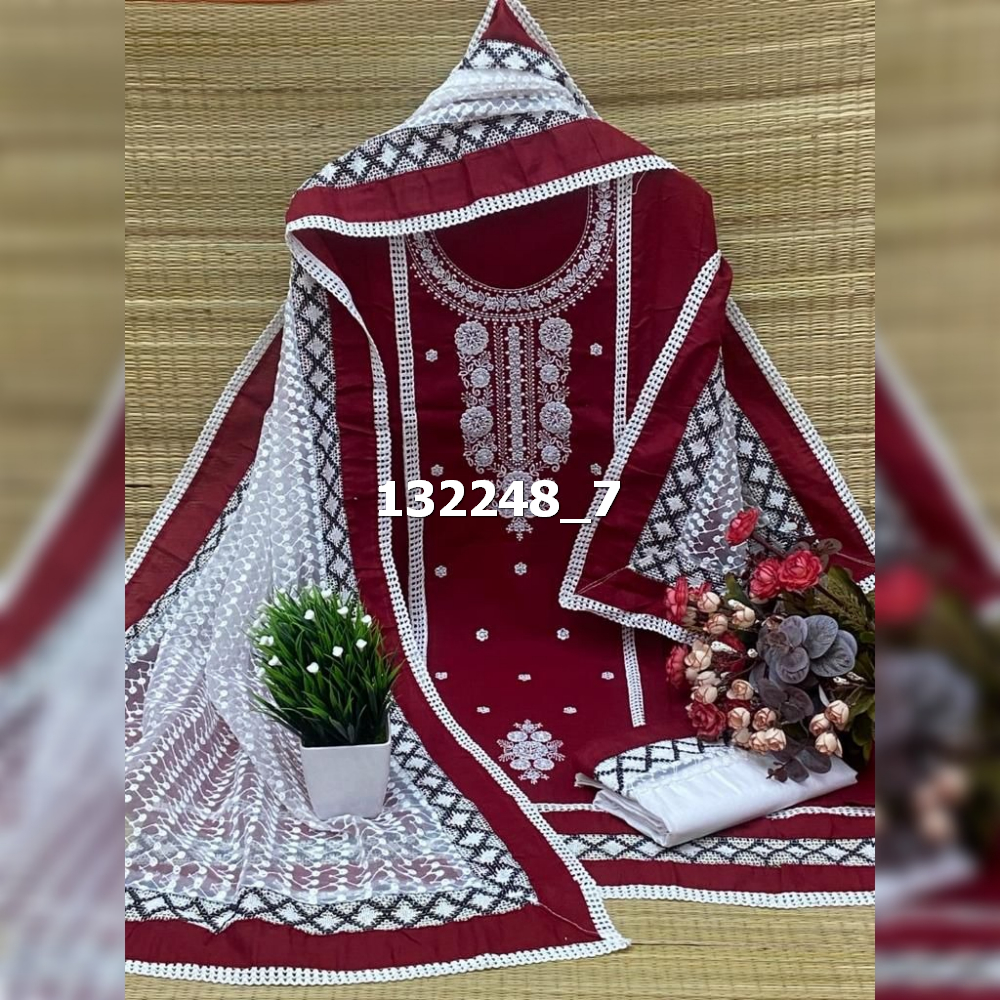 MyeraCollectio2's tweet image. Price - ₹600 Only #FreeShipping
For Order Whatsapp on 8421223678

Top - Pure Cotton With Karachi Embroidery Work 2.25 mtr.
Bottom - Cotton 2.00 mtr.
Dupatta - Silk Aari Work &amp;amp; Karachi Border Lace Work 2.25 mtr.