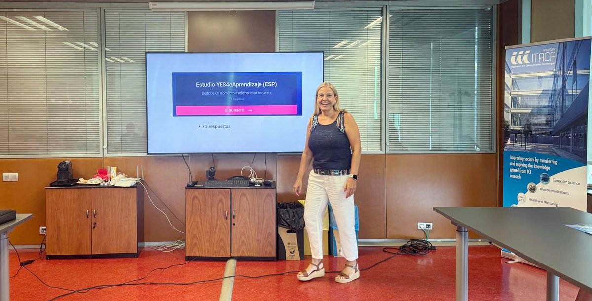 itacaUPV's tweet photo. 😃Our researchers are developing an innovative tool to solve the emotional challenges of #onlineTeaching. 
👩‍💻👨‍💻"We want to integrate #digitalisation in education promoting a #holistic🔄 digital culture"
➕INFO here: https://t.co/26Si69Mv2U
#OnlineTeaching #InnovativeSolutions https://t.co/agh8hqOAQF