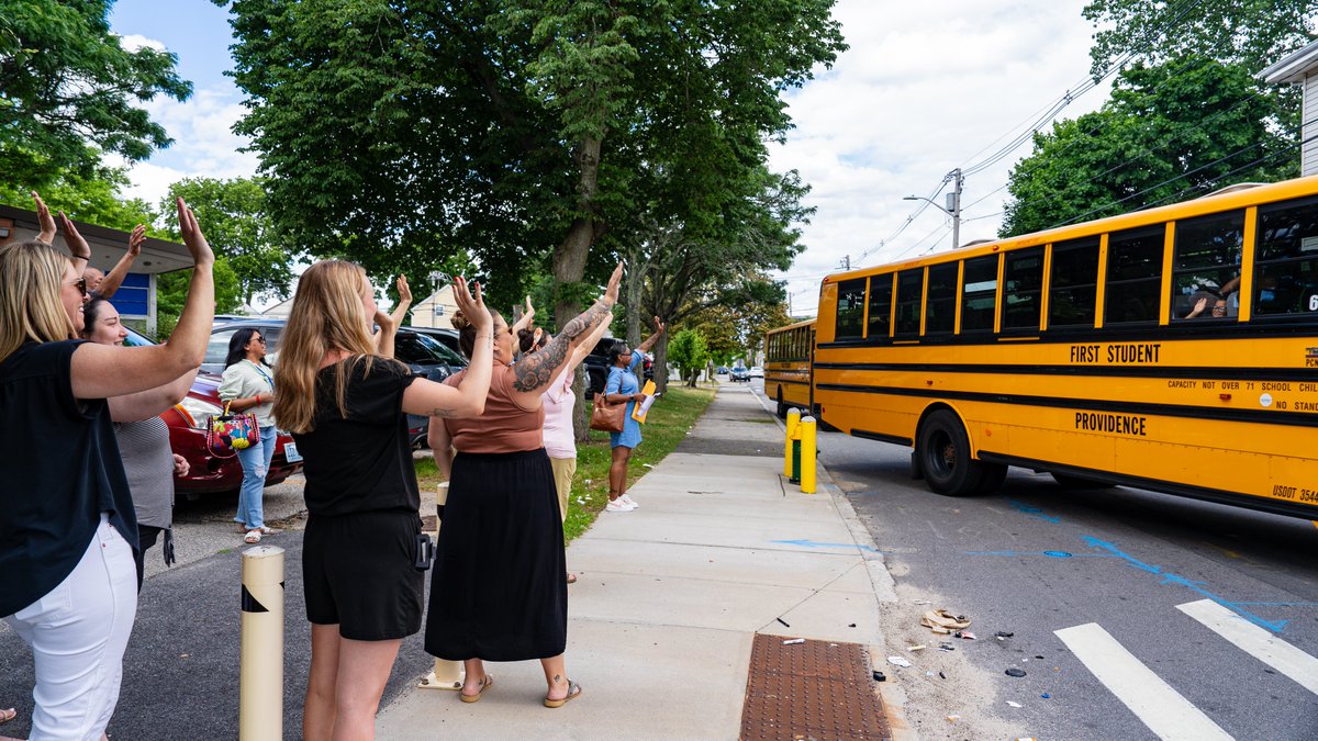Providence Public Schools (@pvdschools) on Twitter photo It was PPSD's last day of school yesterday! Teachers & staff at <a href="/MFogartyES/">Mary E. Fogarty Elementary</a> said goodbye to their students and sent best wishes for a great summer! ☀️
We hope all of our PPSD students a wonderful summer! It was PPSD's last day of school yesterday! Teachers & staff at <a href="/MFogartyES/">Mary E. Fogarty Elementary</a> said goodbye to their students and sent best wishes for a great summer! ☀️
We hope all of our PPSD students a wonderful summer!