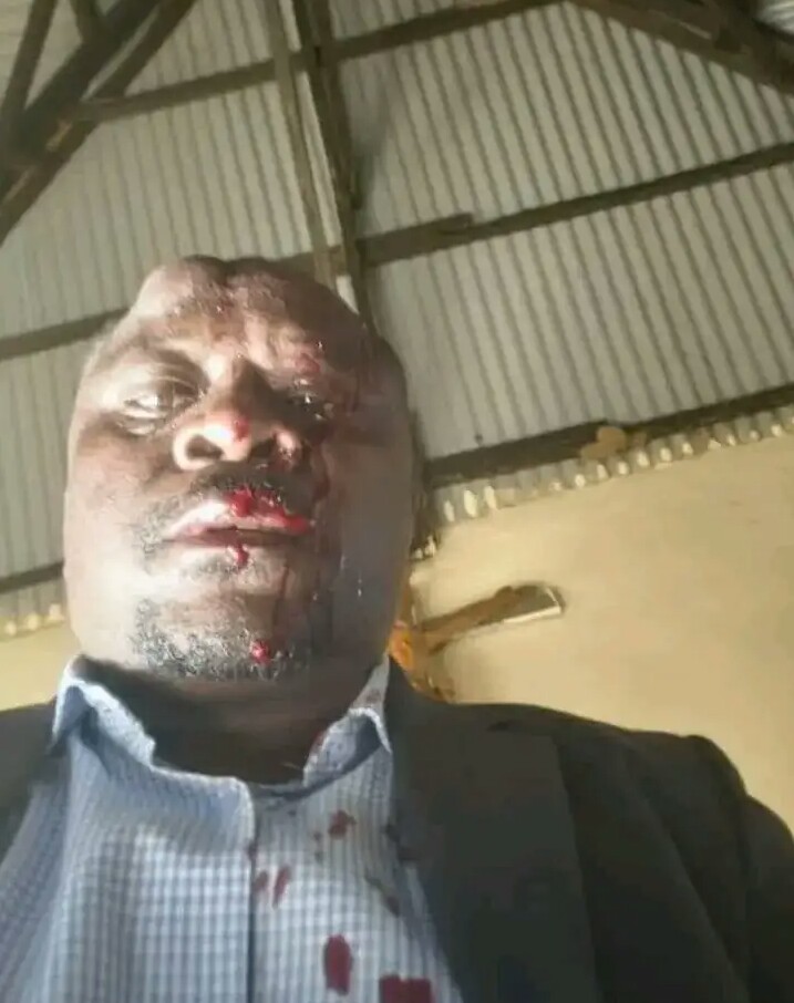 Tongaren MP who voted in for the punitive finance bill 2024 has been visited by his people for small greetings, whats up with the make up on his face though?🤔

#RejectFinanceBill2024