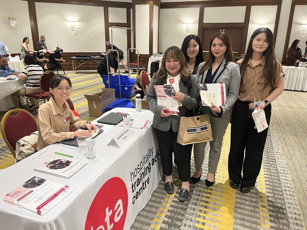 htac75's tweet image. On June 7th, we attended the Youth Job Fair at Lawrence Heights Community Centre and met with young people to discuss career opportunities in the hospitality industry. We were also invited by the Chelsea Hotel, Toronto to participate in their Wellness Fair on June 18th.