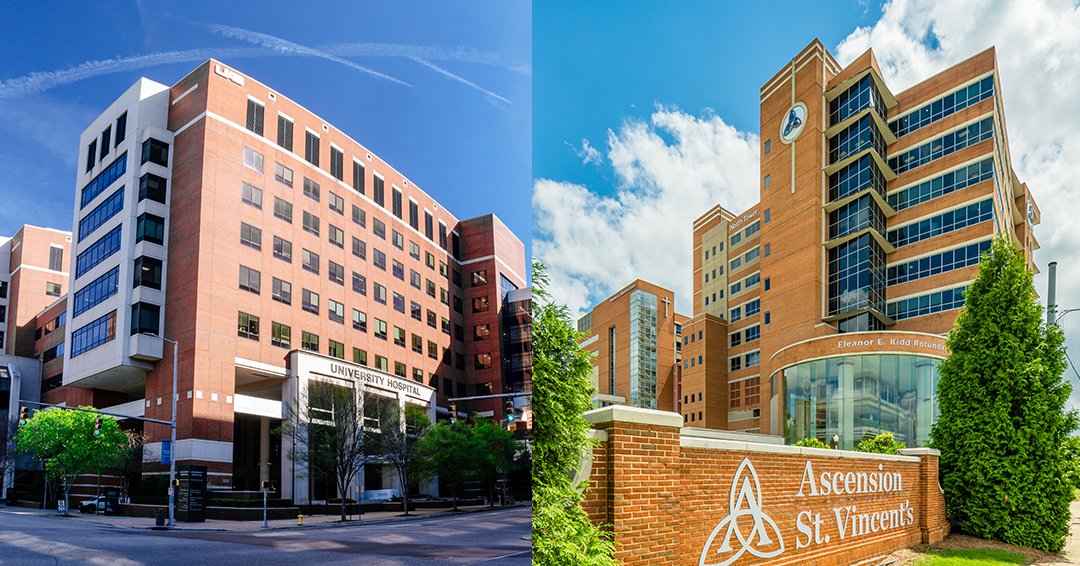 We are excited to announce that the UAB Health System Authority will assume ownership of <a href="/Ascensionorg/">Ascension</a> St. Vincent’s in central Alabama. The transaction will sustain patients’ access to the highest quality care and give them access to a larger network. 
uabstv.org