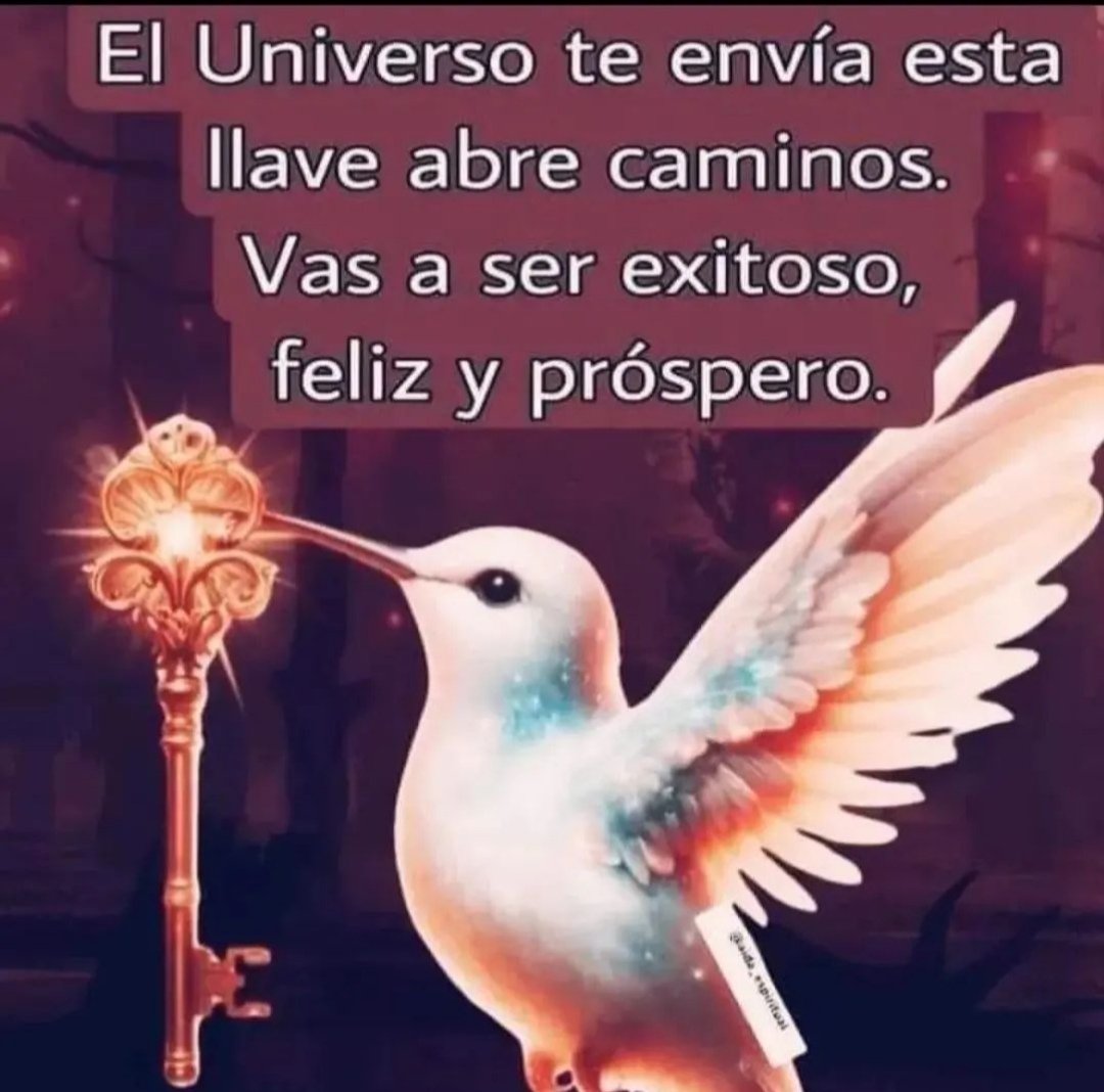 SharinTarot's tweet photo. 💜 SERÁS PROSPERO Y ABUNDANTE, ESTA LLAVE ABRE CAMINOS PARA TI COMPARTE Y DI HECHO ESTÁ 🙏#brujas #brujeria #magia #magiaritualesmagicos #espiritualidad #Rituales #ritual #parati #love #amor #hechizos #prosperidad #brujas #brujeria #magiablanca #magia #ritualesmagicos https://t.co/8INP0hN8hY