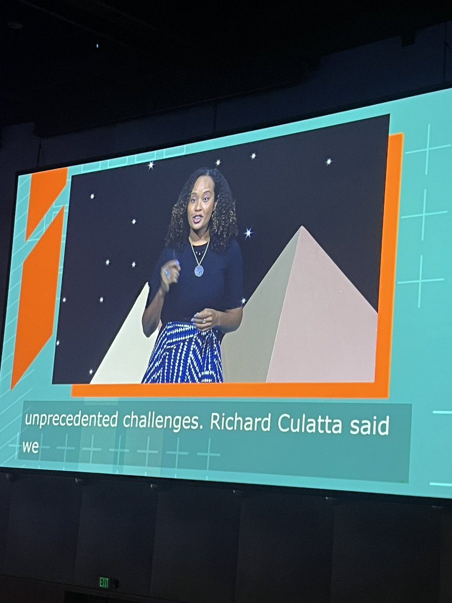 Wow!!! Fantastic keynote!!!  <a href="/danniwashington/">danni washington 🧜🏽‍♀️</a> #ISTELive