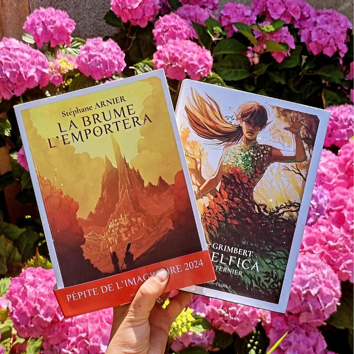 Les éditions Mnémos (@editionsmnemos) on Twitter photo ✨ SÉLECTION
Deux de nos textes ont été sélectionnés pour le prix Christine-Rabin 2024 - <a href="/25eheuredulivre/">La 25e Heure du Livre du Mans</a> !🔥
Parmi les titres en lice, on est très heureux d'y retrouver La Brume l'emportera de @s_arnier et Pax Elfica - Le Lanternier de <a href="/PierreGrimbert/">Pierre Grimbert</a> !
Merci ! ✨ SÉLECTION
Deux de nos textes ont été sélectionnés pour le prix Christine-Rabin 2024 - <a href="/25eheuredulivre/">La 25e Heure du Livre du Mans</a> !🔥
Parmi les titres en lice, on est très heureux d'y retrouver La Brume l'emportera de @s_arnier et Pax Elfica - Le Lanternier de <a href="/PierreGrimbert/">Pierre Grimbert</a> !
Merci !