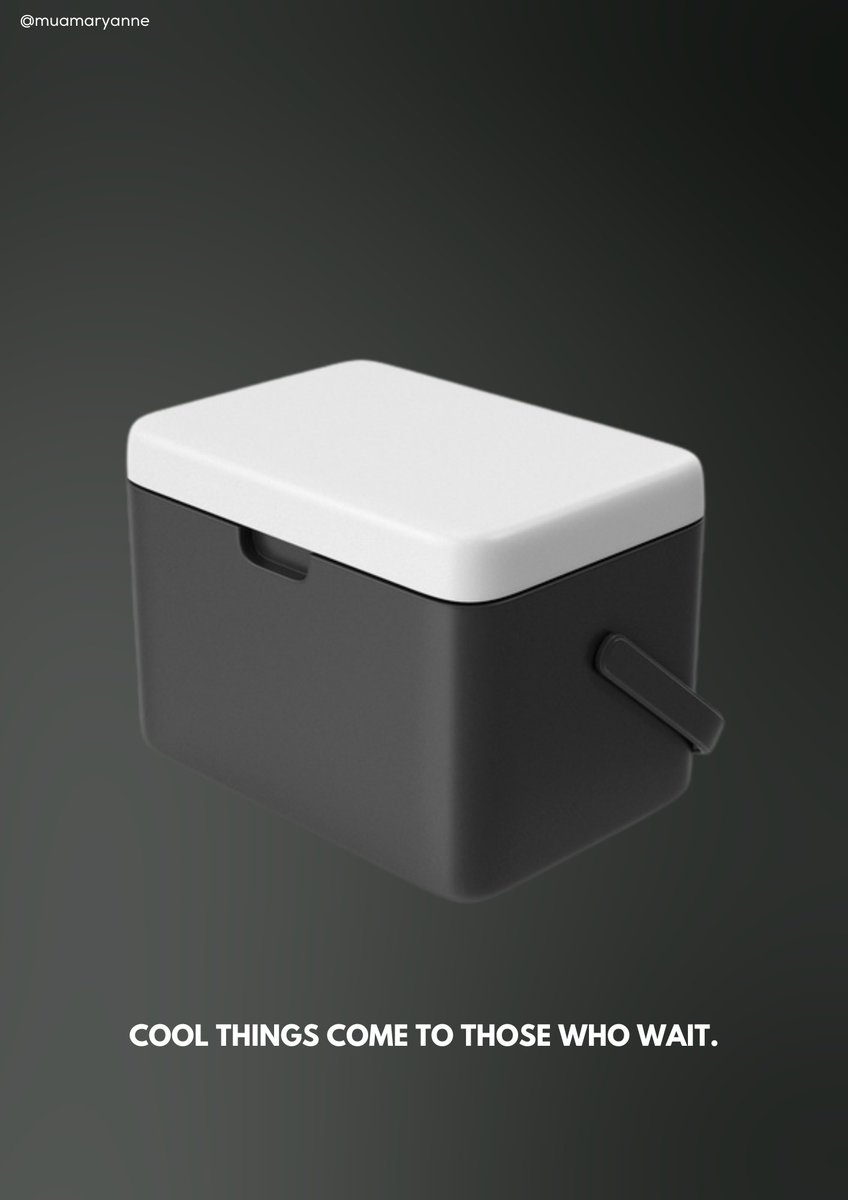 muamaryanne's tweet photo. @OneMinuteBriefs of the Day:
Create posters to advertise #PortableFridges
similar to my last entry but slightly different copy https://t.co/wrrCy1xhaL