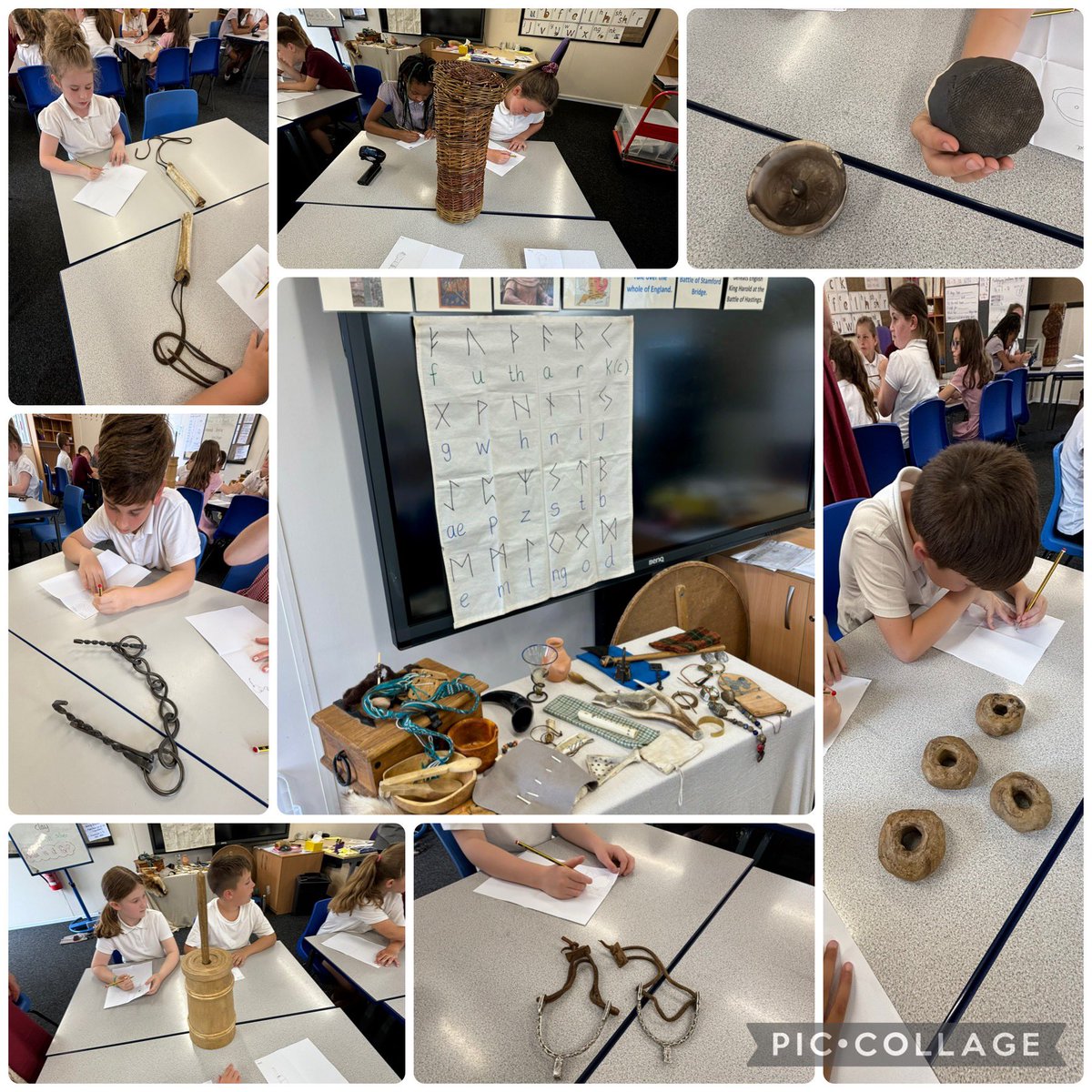 Saxons have enjoyed a wonderful afternoon learning more about the Vikings and Anglo-Saxons with <a href="/history_to_life/">historytolife</a>