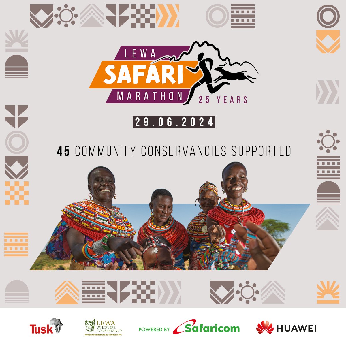 Are you prepared for this bucket list adventure?! T-Minus 4 days ⏰📢
#LewaSafariMarathon has helped fund healthcare access for more than 40,000 people since 2000. Join us this Saturday to support communities across Kenya for future generations!