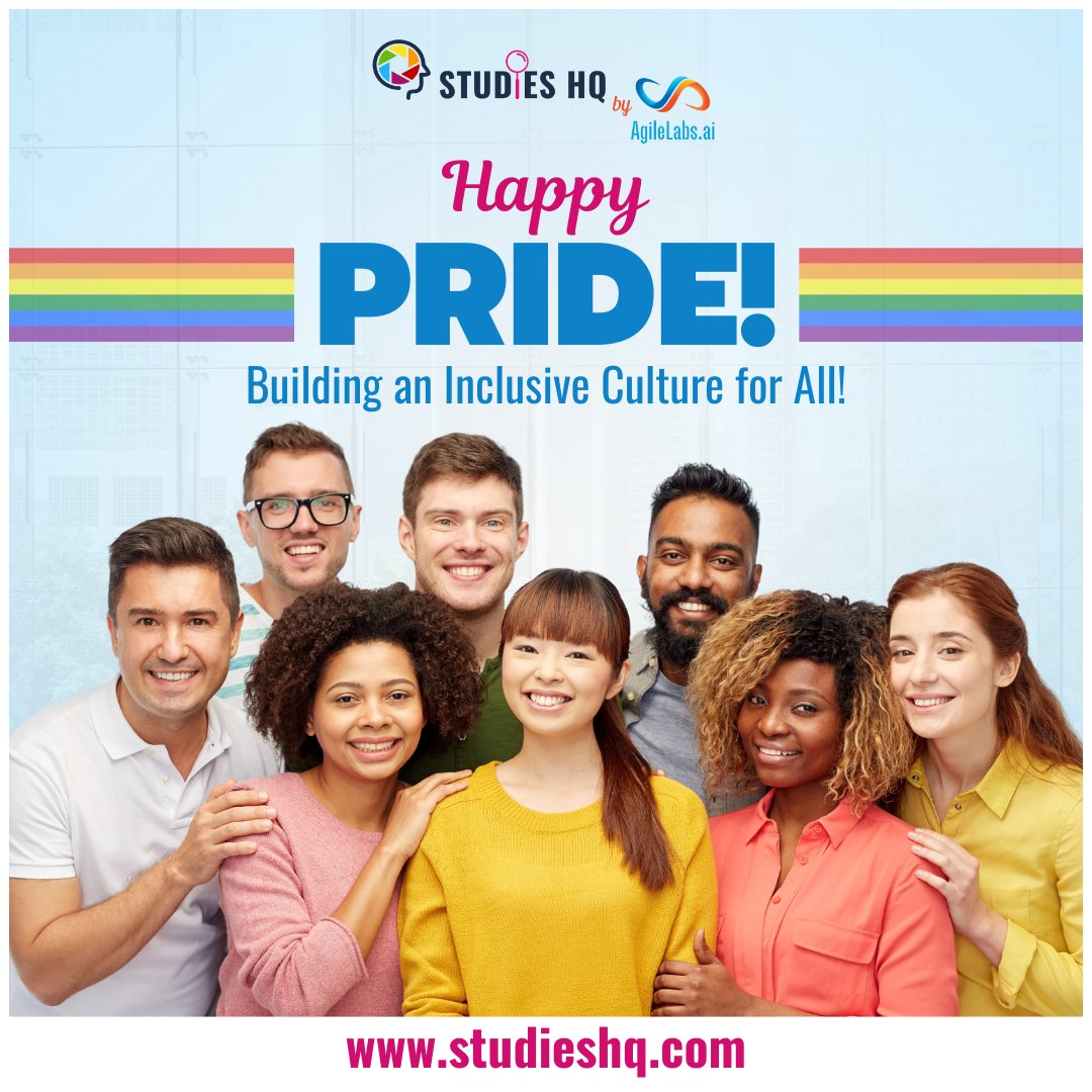 StudiesHQ's tweet photo. At STUDIES HQ, we honor the LGBTQIA+ community and are committed to fostering an inclusive workplace every day. 

#PrideInTech #AIInnovation #DiversityInTech #InclusiveAI #TechInclusion #LGBTQInnovators #EqualityInTech #InnovationWithPride #QueerTech #AIforEveryone https://t.co/NFXTGJUzur