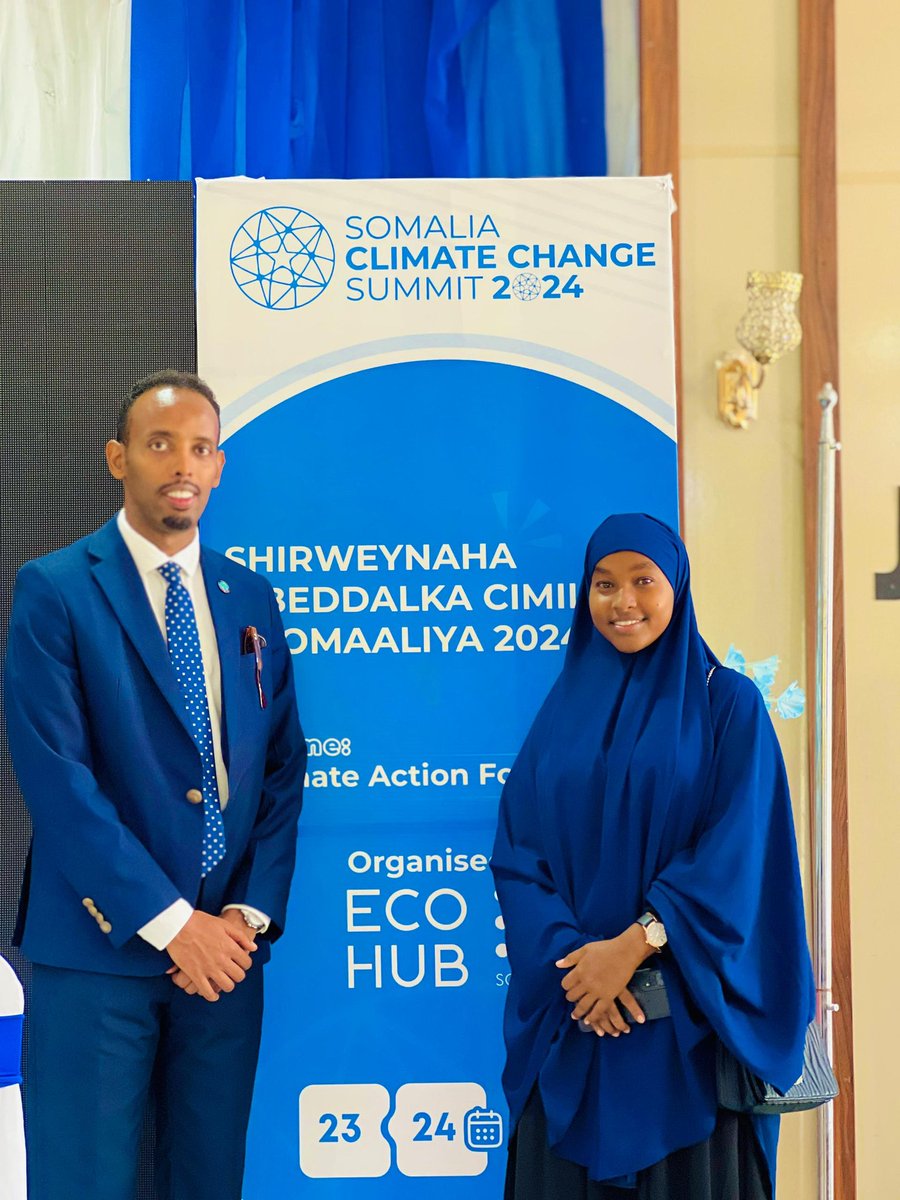 kalthoumy (@kaltum_elmi) on Twitter photo I was excited to be part of the inaugural Somalia Climate conference in Mogadishu organized by Ecohub Somalia. The theme was "Climate Action for Somalia," and it was a timely and well-executed event. Thanks to the organizers for their excellent work.
<a href="/EcohubSomalia/">Ecohub Somalia</a>
<a href="/Shakir252/">Mohamed Shakir</a> I was excited to be part of the inaugural Somalia Climate conference in Mogadishu organized by Ecohub Somalia. The theme was "Climate Action for Somalia," and it was a timely and well-executed event. Thanks to the organizers for their excellent work.
<a href="/EcohubSomalia/">Ecohub Somalia</a>
<a href="/Shakir252/">Mohamed Shakir</a>