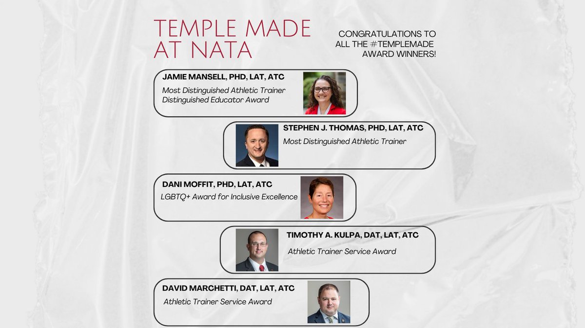 Temple ATP tweet media