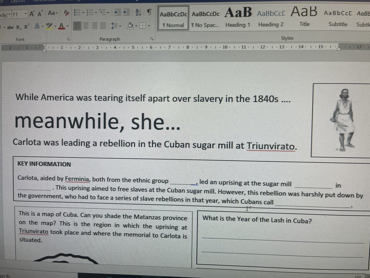 Inspired by <a href="/kenradical/">kendra</a> and <a href="/HFletcherWood/">Harry Fletcher-Wood</a> Meanwhile Elsewhere project - making a series of Meanwhile She and Meanwhile Nearby activities to extend our blended learning provision.