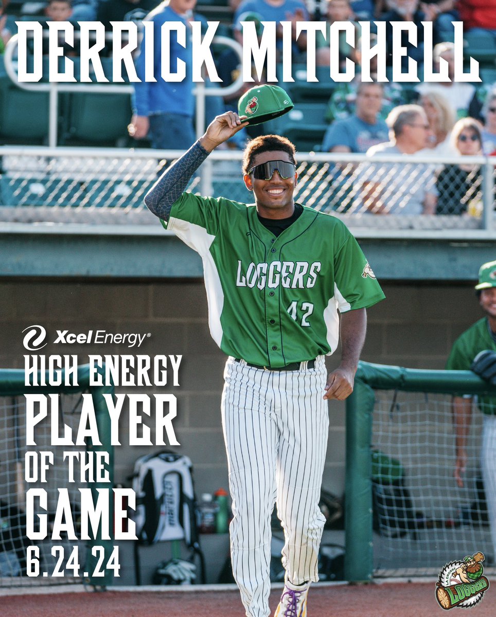 <a href="/derrickam04/">Derrick Mitchell</a> earns <a href="/xcelenergy/">Xcel Energy</a> High Energy Player of the Game honors⚡️

3-5, 3 Runs, 1 2B, 1 HR, 1 RBI