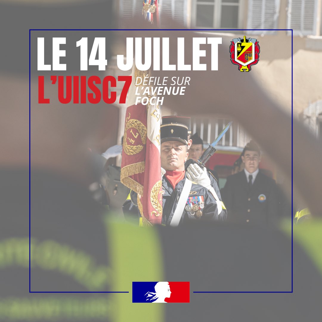 riisc_7's tweet image. [ #14juillet ] 🫡

Nous sommes très heureux de vous annoncer la participation de nos sapeurs-sauveteurs au défilé du #14juillet à Paris 👩🏼‍🚒

SERVIR POUR SAUVER

#uiisc #avenuefochparis #défilé #servirpoursauver #Sapeurs