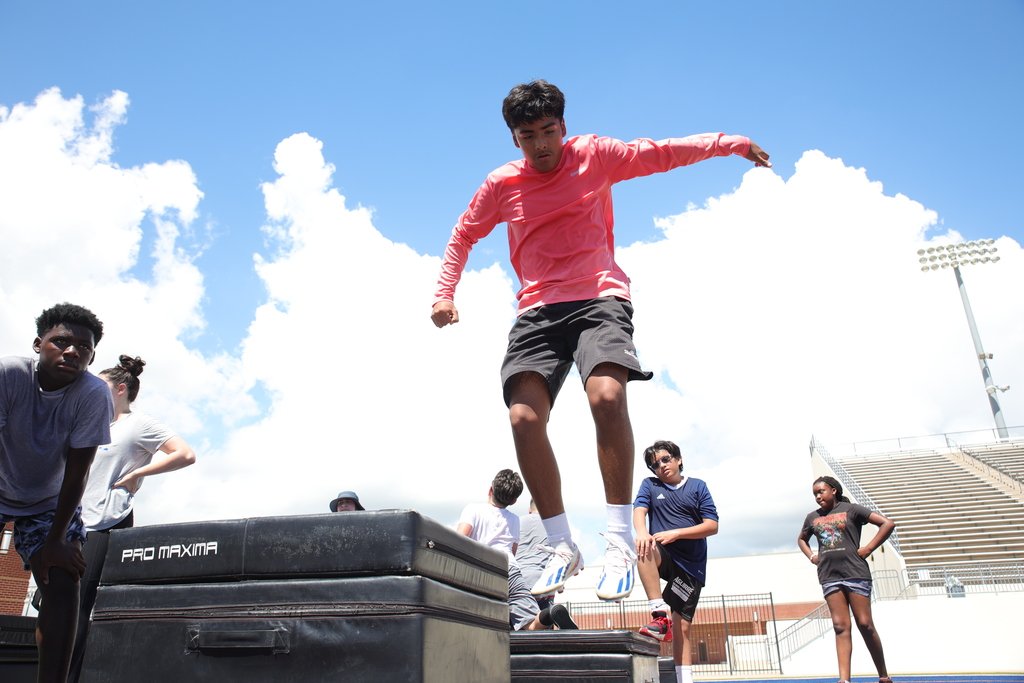 Our students have been busy this summer at Falcon Athletic Championship Training (F.A.C.T) 🦅💪 Check out some of the action from our F.A.C.T. #IntentionalExcellence