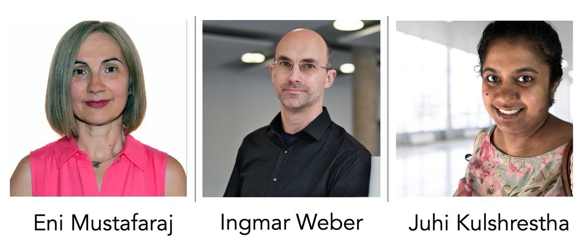 ICWSM (@icwsm) on Twitter photo We're excited to annouce the 2025 ICWSM PC Chairs! Congrats to <a href="/enimust/">Eni Mustafaraj</a>, <a href="/juhi153/">Juhi Kulshrestha</a>, and <a href="/ingmarweber/">Ingmar Weber</a>! We're excited to annouce the 2025 ICWSM PC Chairs! Congrats to <a href="/enimust/">Eni Mustafaraj</a>, <a href="/juhi153/">Juhi Kulshrestha</a>, and <a href="/ingmarweber/">Ingmar Weber</a>!