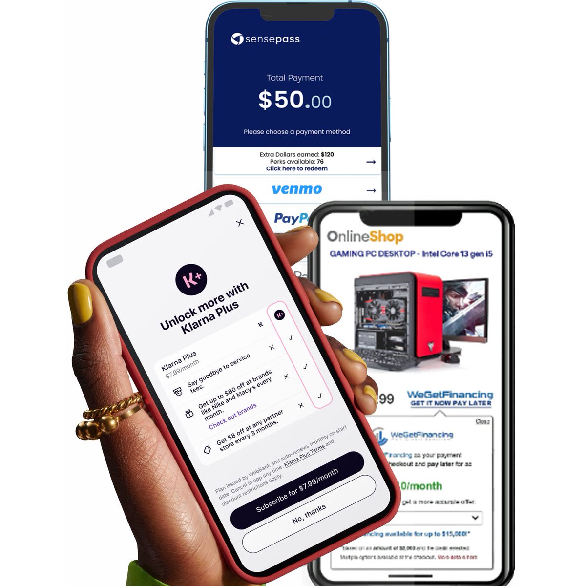 DTPaymentNews's tweet photo. WeGetFinancing Partners With SensePass, While Klarna Plus Notches 100,000 Users - Digital Transactions
https://t.co/LbKXJmcyVW
#buynowpaylater #BNPL #WeGetFinancing #SensePass #Klarna #KlarnaPlus
@WeGetFinancing @KlarnaNews @Klarna https://t.co/ITUoSQwp7C
