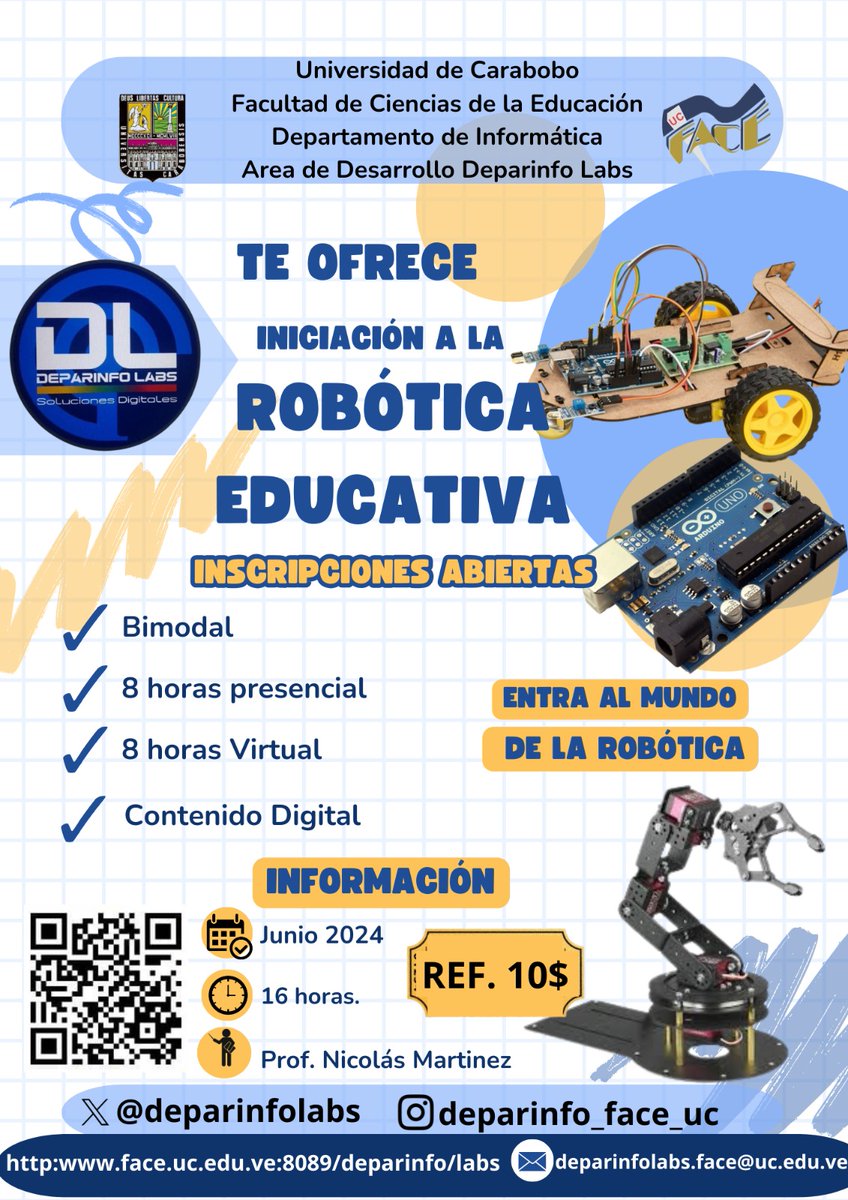 Deparinfo Labs FACE Univ. de Carabobo tweet media
