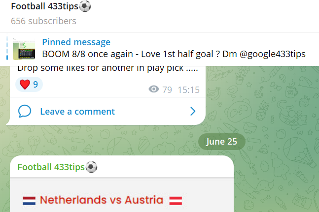football433tips's tweet photo. Join us free daily football 1st half goal pick
433tips > https://t.co/ALHSJzs0t0
#consistentwinner #simpletactic https://t.co/gtRdVjX1We