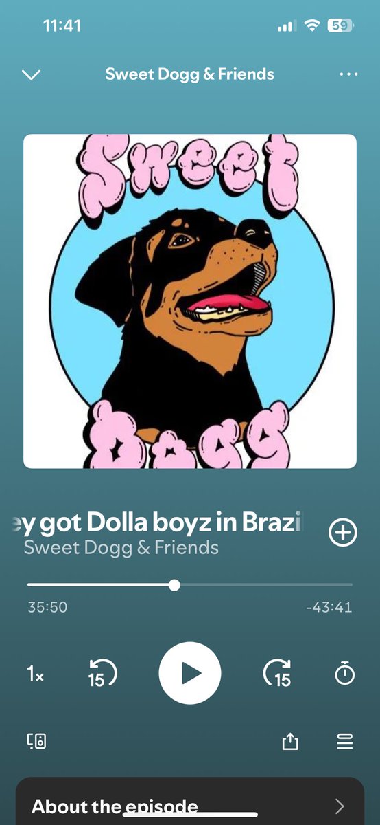 E eu que participei de um podcast gringo hehe

@Sweetdogggg thanks for having me, such a dope experience!