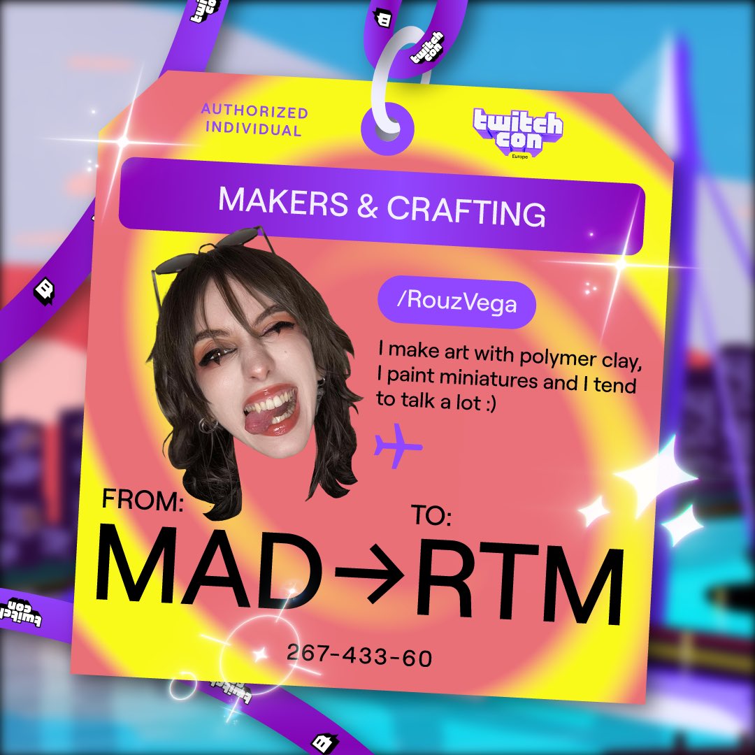 It’s nearly time for TwitchCon Europe and we’re BUZZING! So many of your favorite streamers are attending and it’s going to be epic to see all communities together in one place!