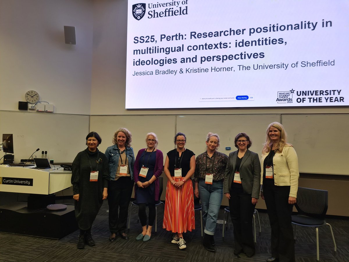 Dr Annamaria Paolino (@dr_paolino) on Twitter photo Great to be the discussant for today's colloquium "Researcher positionality in multilingual contexts: Ideologies and perceptions" #SS25 <a href="/CurtinUni/">Curtin University</a> Thanks to colleagues from <a href="/sheffielduni/">The University of Sheffield</a> @UniversitatAutonema <a href="/uiagder/">Universitetet i Agder</a> <a href="/unisouthampton/">University of Southampton</a> for the opportunity <a href="/EdithCowanUni/">Edith Cowan University (ECU)</a> Great to be the discussant for today's colloquium "Researcher positionality in multilingual contexts: Ideologies and perceptions" #SS25 <a href="/CurtinUni/">Curtin University</a> Thanks to colleagues from <a href="/sheffielduni/">The University of Sheffield</a> @UniversitatAutonema <a href="/uiagder/">Universitetet i Agder</a> <a href="/unisouthampton/">University of Southampton</a> for the opportunity <a href="/EdithCowanUni/">Edith Cowan University (ECU)</a>