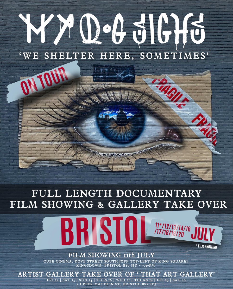 Bristol! I’m coming for you. Film showing at @CUBECINEMA July 11th and gallery takeover at @thatartgallery from 12th
headfirstbristol.co.uk/whats-on/the-c…