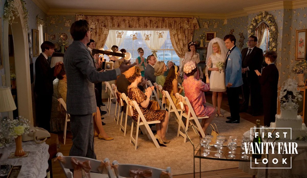 ComplexPop's tweet image. First looks at Tom Hanks &amp;amp; Robin Wright in ‘HERE.’

The film takes place over 100 years inside a living room, with only one camera position that doesn't change.