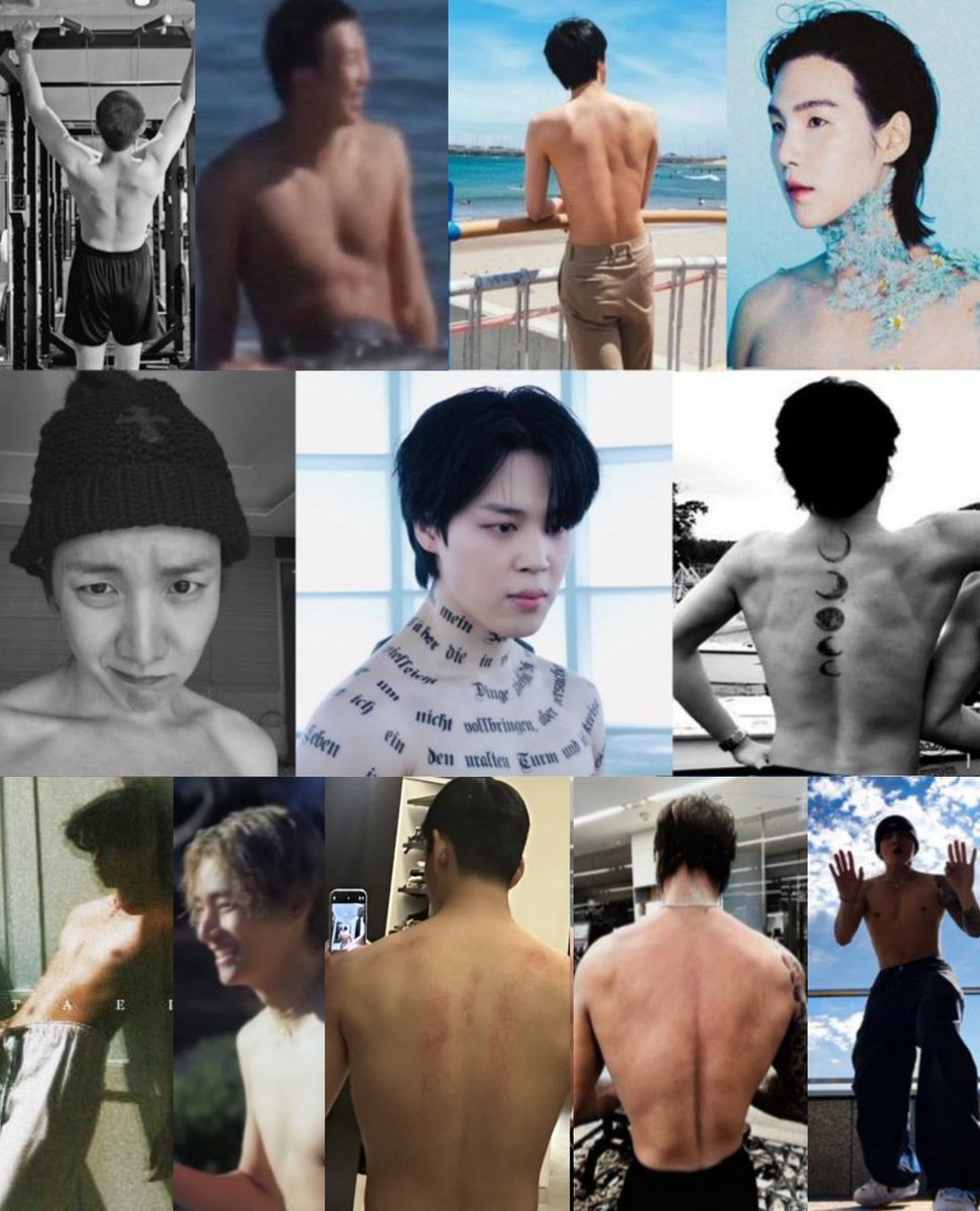 TAEHYUNG: "Chapter 2 has nothing to do with taking our shirts off" 

ALSO BTS: