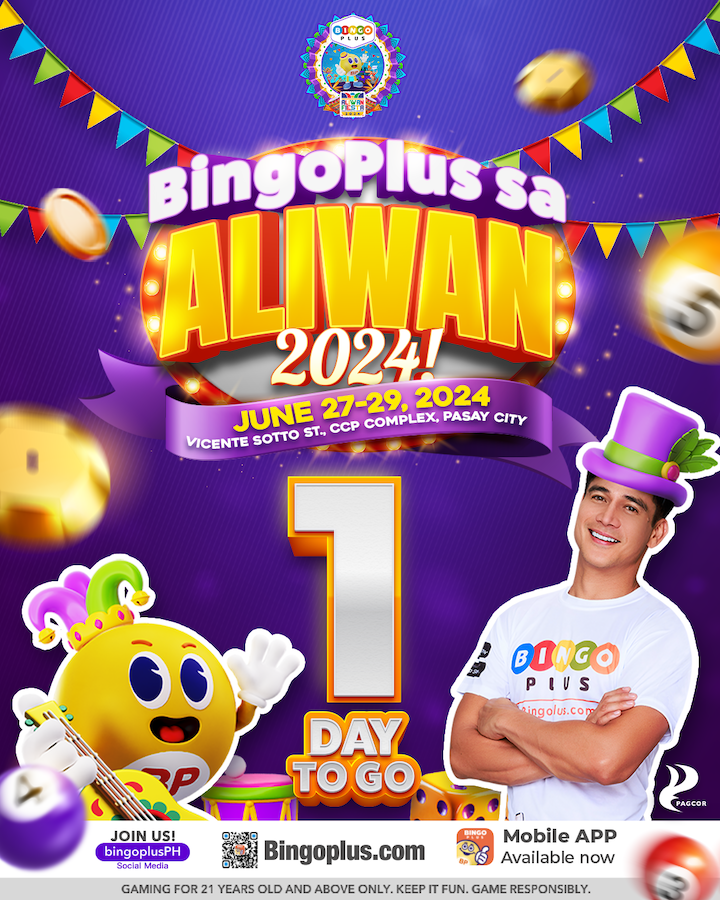 Bingoplusph's tweet photo. Woohoo! 🎉 

Kita-kits sa Pasay, ka-BP!

#BingoPlusPH #AliwanBP2024 #BingoPlusAliwan https://t.co/CcQUO9jSgi