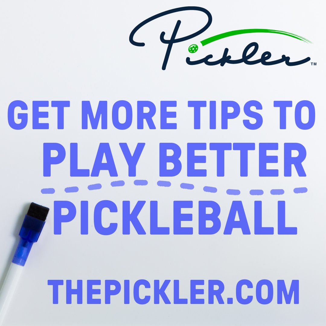 Get more tips to play better pickleball with The Pickler’s video series, My Pro Pickleball Coach!
thepickler.com/video-course/ #pickleball #pickler #pickleballtips #pickleballplayers
