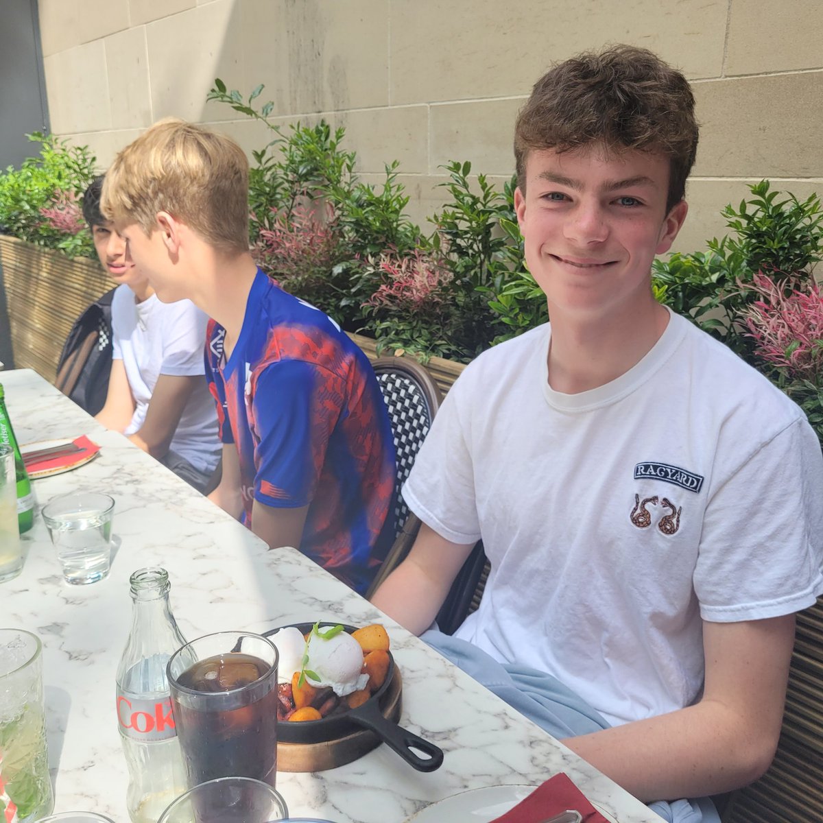 After months of persuasion, this 4F Spanish crew finally made it to Cafe Andaluz for a Spanish breakfast