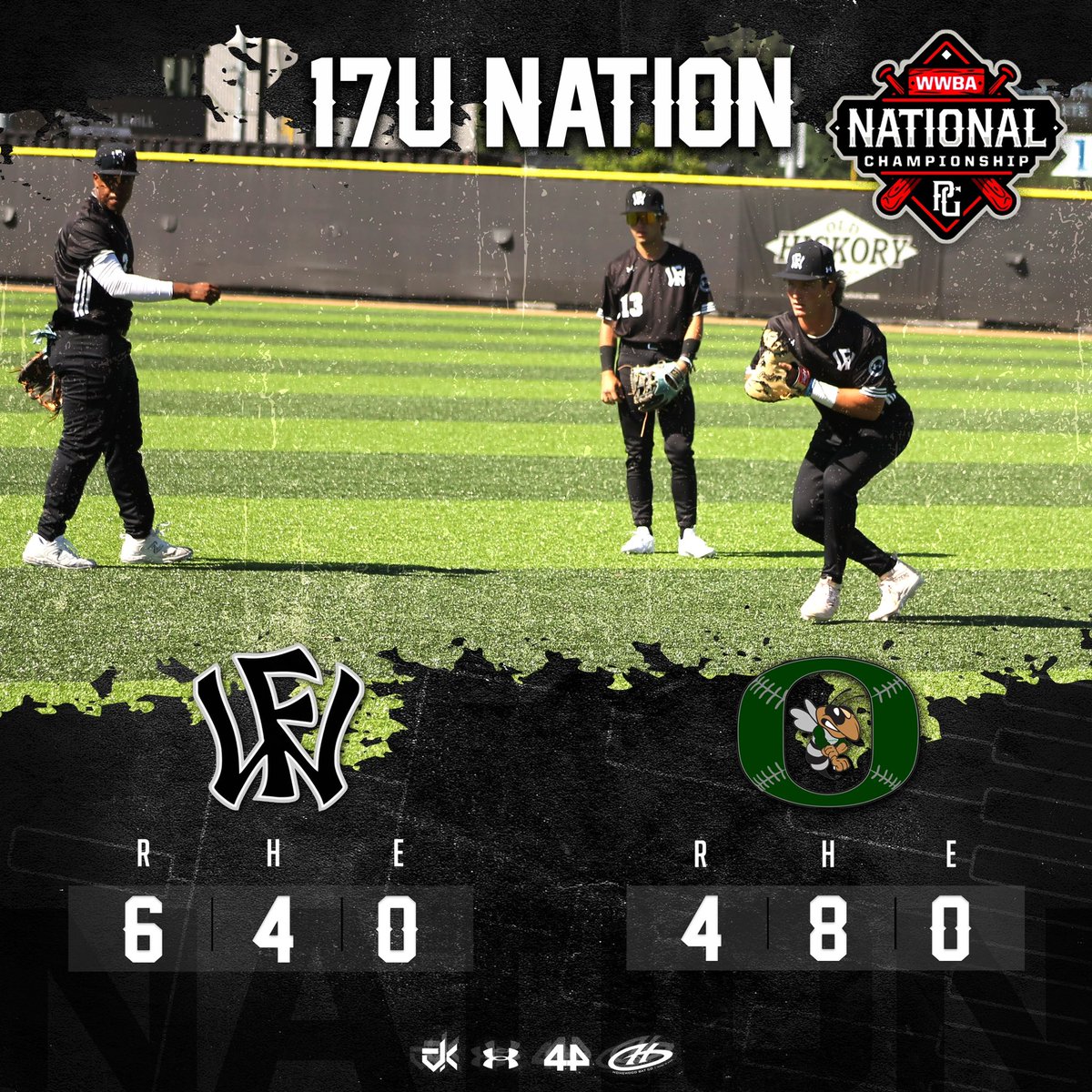 Big W for 17U Nation this morning.

#TheBrand #17UNation