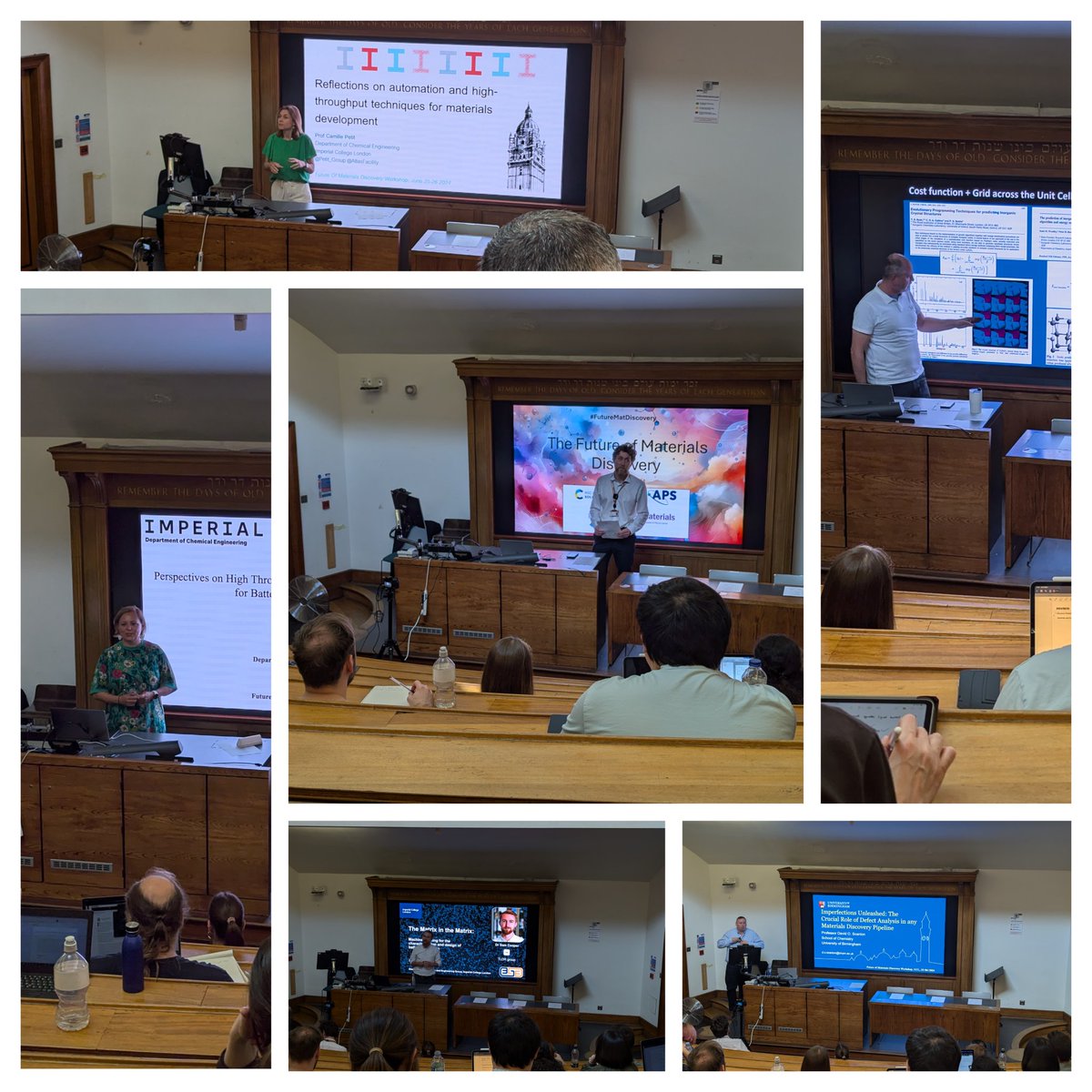 Martijn Zwijnenburg (@zwijcompchem) on Twitter photo Interesting first afternoon of the #FutureMatDiscovery symposium at <a href="/UCLChemistry/">UCL Chemistry</a> with talks by Scott Woodley, <a href="/scanlond81/">David Scanlon</a>, <a href="/camsooper/">Sam Cooper</a>, <a href="/titiricigroup/">Magda Titirici</a> & <a href="/Petit_Group/">Petit Materials Lab</a>. Interesting first afternoon of the #FutureMatDiscovery symposium at <a href="/UCLChemistry/">UCL Chemistry</a> with talks by Scott Woodley, <a href="/scanlond81/">David Scanlon</a>, <a href="/camsooper/">Sam Cooper</a>, <a href="/titiricigroup/">Magda Titirici</a> & <a href="/Petit_Group/">Petit Materials Lab</a>.