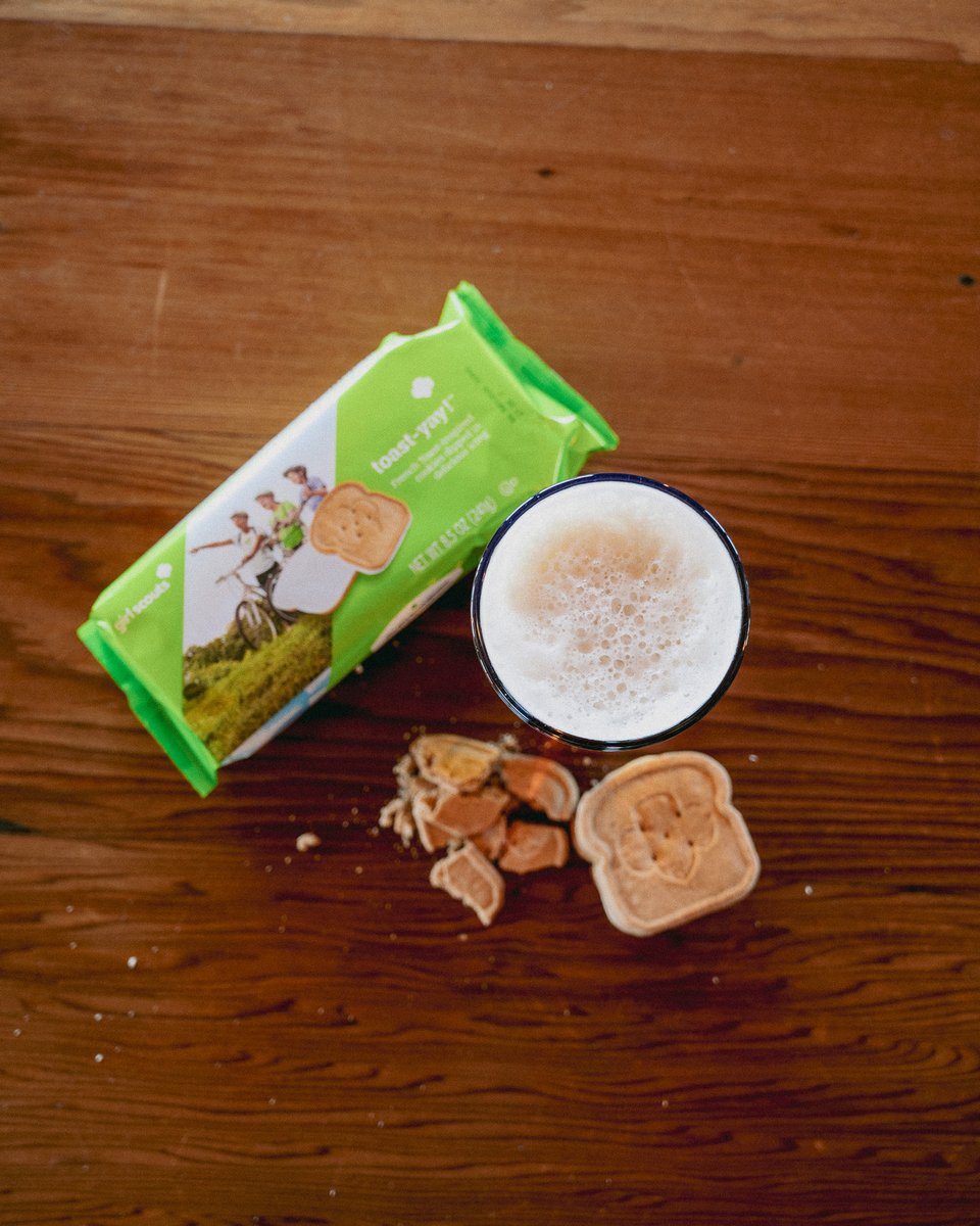 It's that time of year again... Girl Scout cookie beer! This year we brewed up a batch of Toast-Yay-inspired Cream Ale. Boasting flavors and aromas of yummy French toast, this specialty Cream Ale is one you'll want to try!

#toastyay #girlscoutslakesandpines #castledangerbrewery