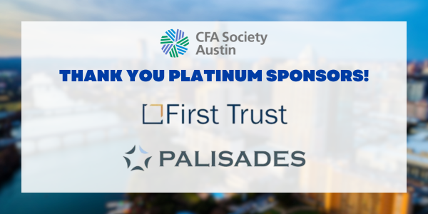 CFA Society Austin would like to thank our 2023-2024 Platinum Sponsors! cfasociety.org/austin/society…