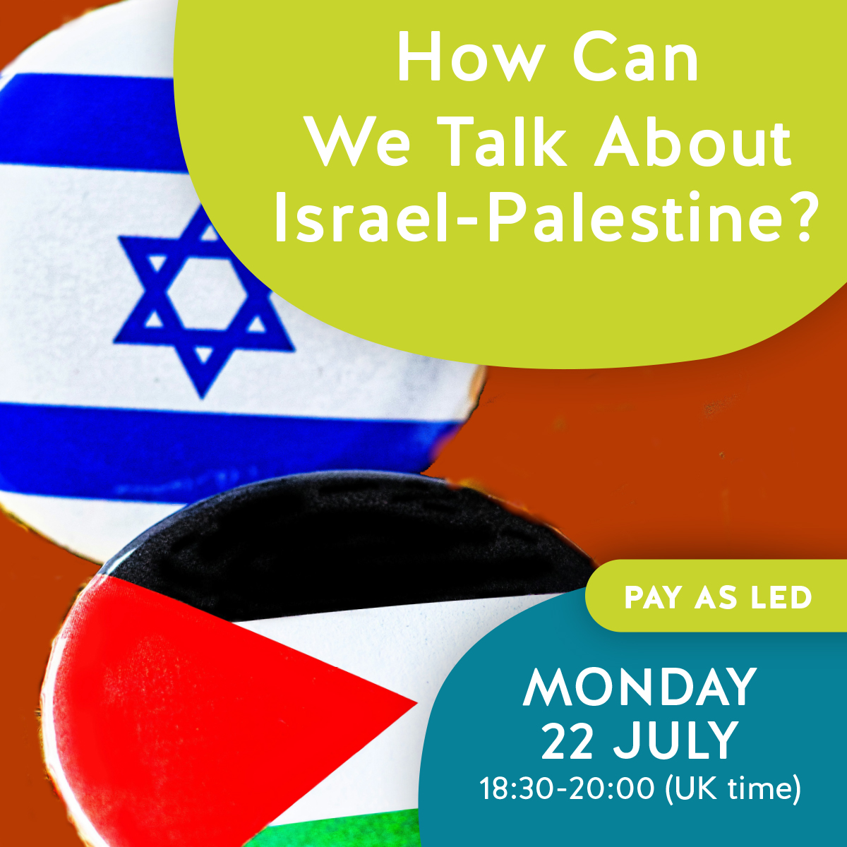 As the conflict in Israel-Palestine rages, emotions are high.  How can we talk about it with people who hold very different views from us?  In this session, Marigold Bentley will share with us her experience of doing this.
For more information visit woodbrooke.org.uk/courses/how-ca…