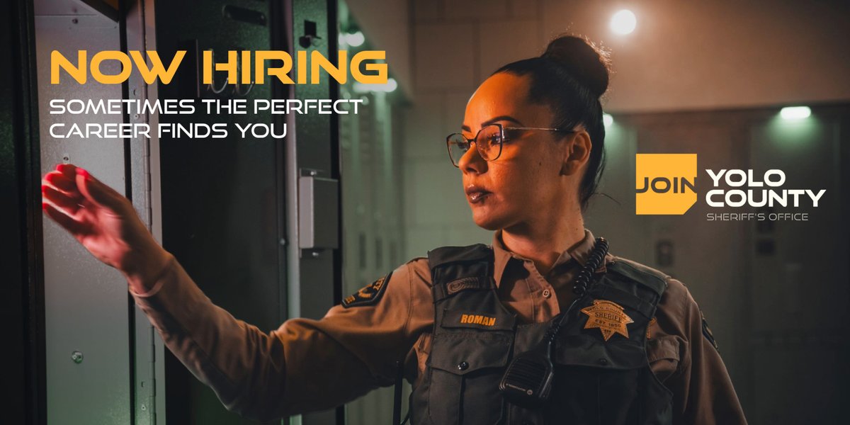 We are proud to serve our community and admired for the outstanding work we do in the state of California.  Click the link in our bio to learn how you can join our team. #ycso #yolocounty #corrections