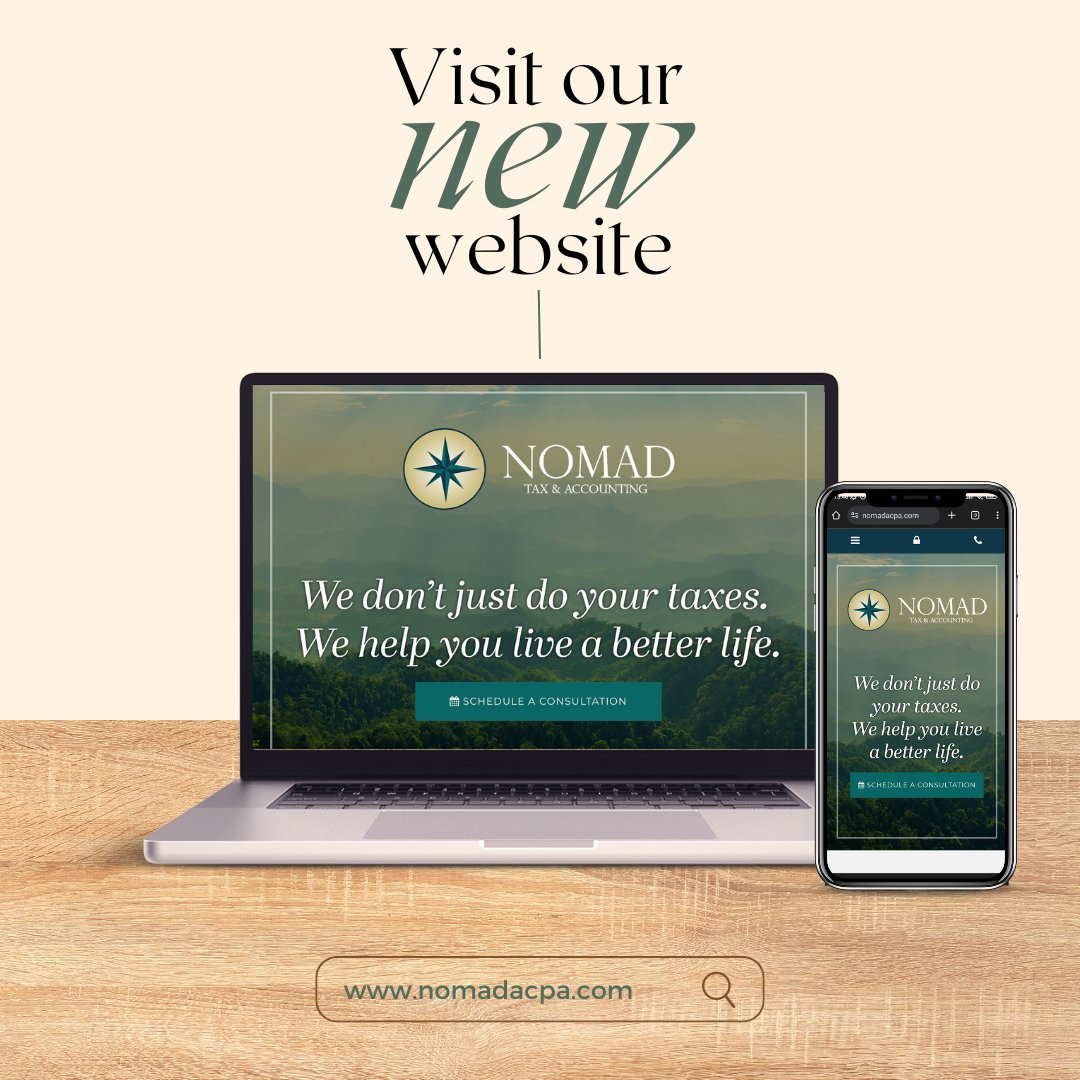 🚀 Exciting News! We're thrilled to announce our new online home!  🎉  Visit Nomad's newly launched website today and experience our enhanced digital presence! Come join us!
Discover more about our offerings and stay updated at nomadacpa.com.